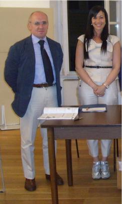 arch. Tomiolo con la Fusco