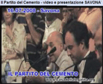 Il Partito del Cemento - video e presentazione a Savona