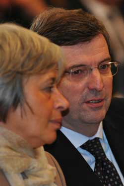 Marta Vincenzi e Claudio Burlando