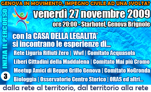 Genova in movimento - la prima tappa - 3 -