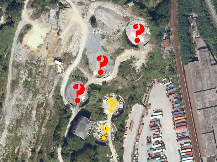 Le cisterne di Fegino... nell'area dei Mamone