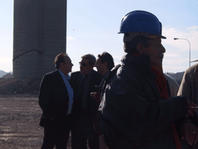Luigi Mamone e convenuti nell'area dell'ex Oleificio Gaslini