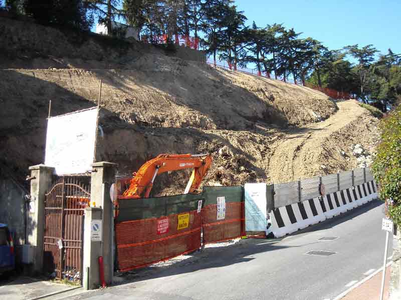 I lavori per trasformare il Seminario di Savona in box auto