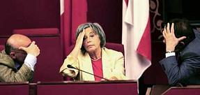 Marta Vincenzi al vertice del Comune di Genova nella sala rossa