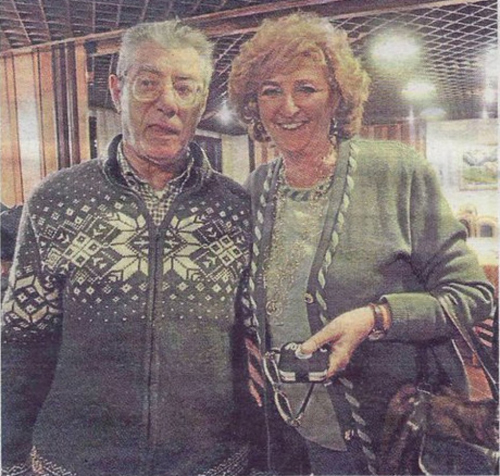 Ponte di Legno, Bossi con il Prefetto Brasesco Pace che auspica il suo ritorno a Genova