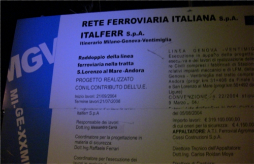 Nei cantieri Ferrovial... la SCAVO-TER