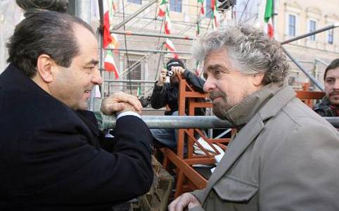 Grillo e Di Pietro Grillo e Di Pietro