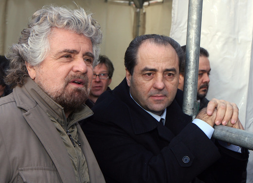 Grillo e Di Pietro