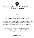 Relazione Commissione di Accesso al Comune di Gioia Tauro