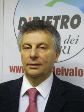 Rosario TUVE', responsabile savonese dell'Idv e assessore di Berutti