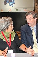 Il sindaco Marta VINCENZI ed il pres. della Regione Claudio BURLANDO