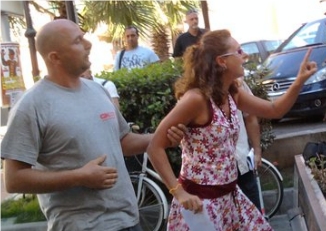 Rita FAZZARI con il consorte Roberto ORLANDO