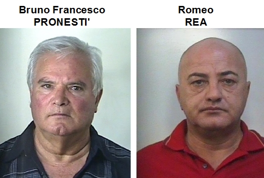 Bruno Francesco PRONESTI' e Romeo REA