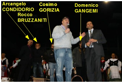 Sul palco di Fiumara con PRATICO': CONDIDORIO, BRUZZANITI, GORIZIA e GANGEMI