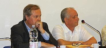 il sindaco BOSIO con il Rocco FONTI