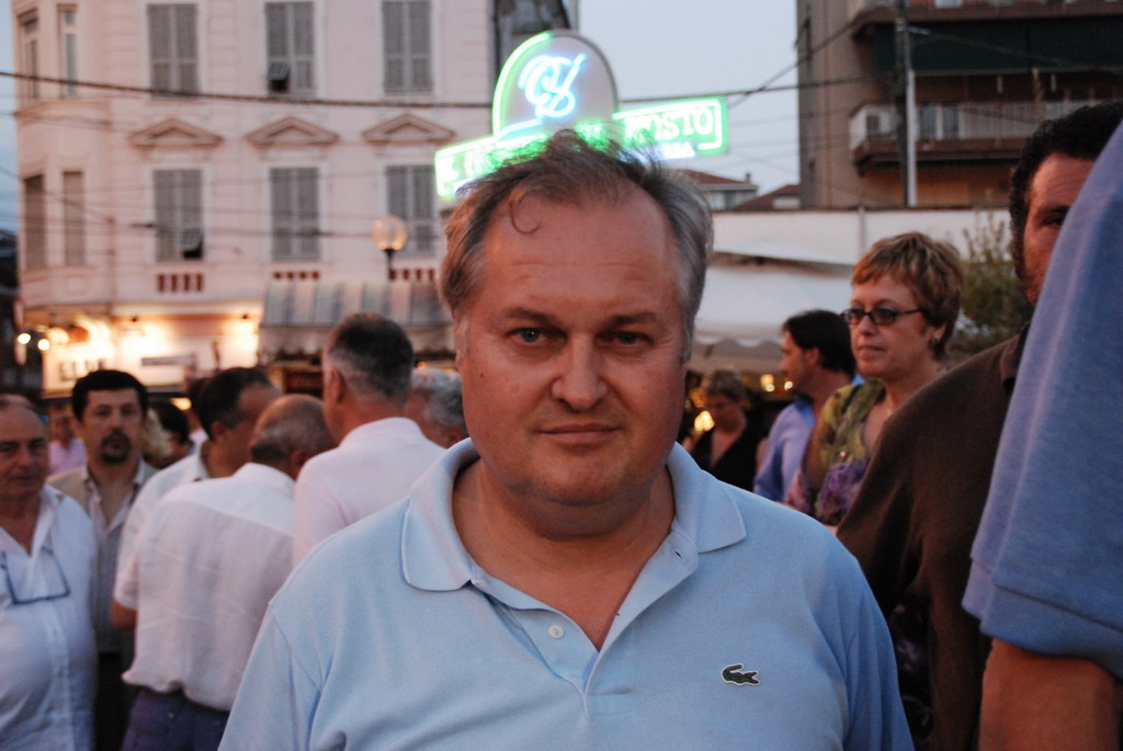 Il sindaco di Bordighera alla fiaccolata di Libera contro le mafie