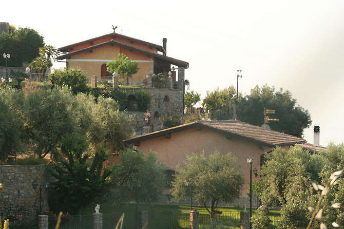 la Villa dei PELLEGRINO, sotto sequestro della DIA