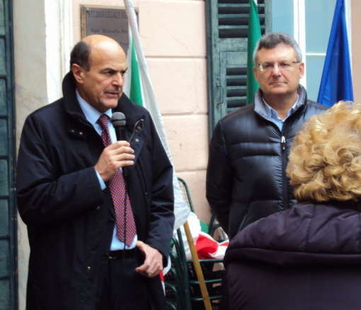 Franco BONELLO con Luigi BERSANI