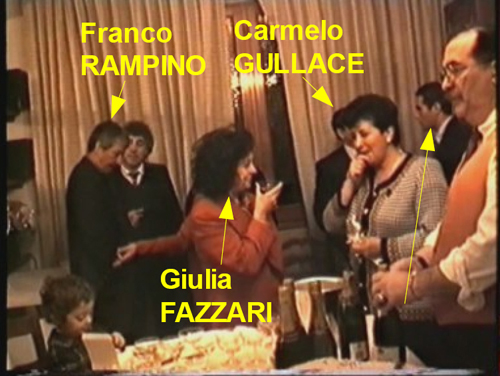 qui, sullo sfondo a destra, Gino MAMONE parla a lungo con Carmelo GULLACE