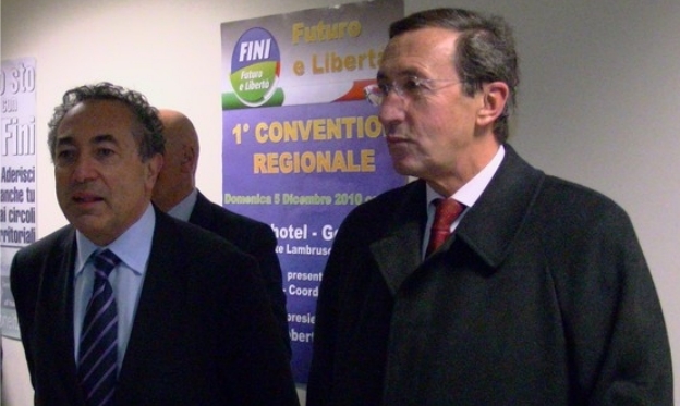 Enrico NAN già fondatore di FI ora uomo apprezzato e difeso da FINI