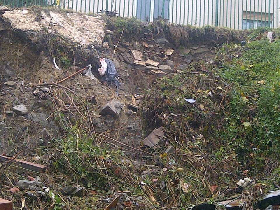 La collina che si scopre discarica