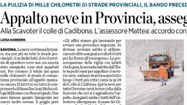 L'assegnazione su Il Secolo XIX