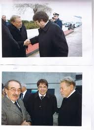 il sindaco Vaccarezza con Jack Rock Mazreku