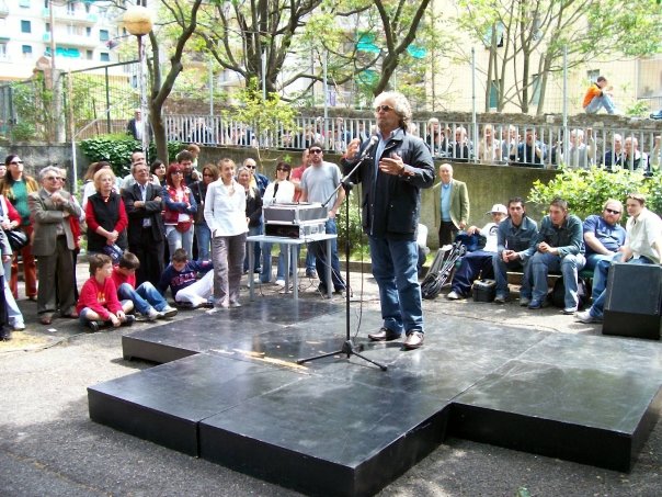 Grillo alla presentazione dell'ECO-CIV (che non c'è)