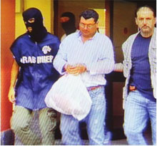 l'arresto di Giuseppe CARIDI