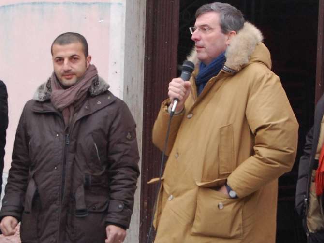 BIASI con BURLANDO in una recente visita a Vallecrosia del presidentissimo