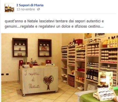 dalla pagina facebook