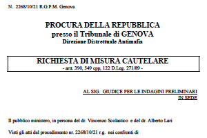 Richiesta Misure "MAGLIO 3"
