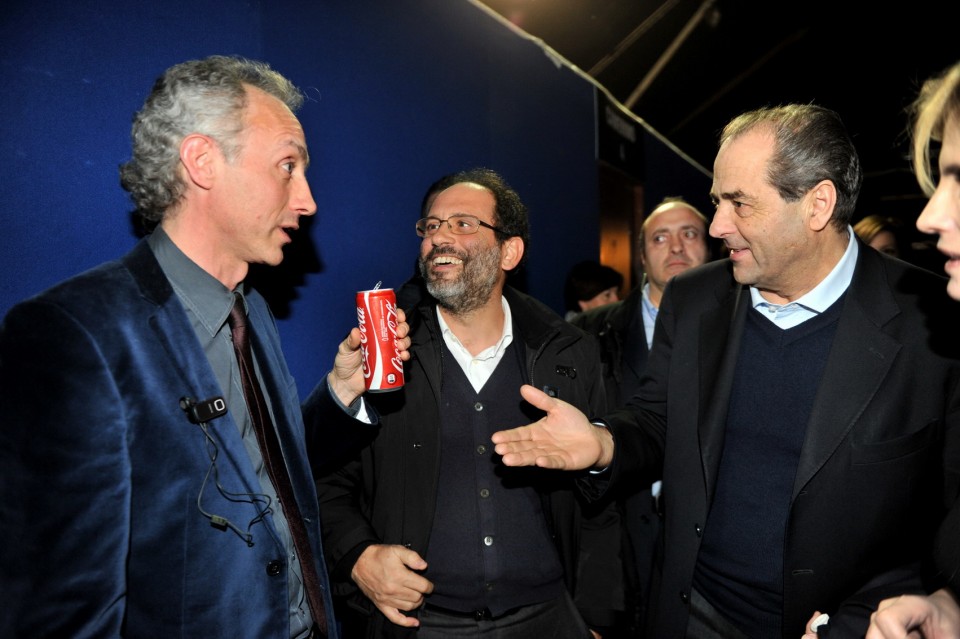 Travaglio, Ingroia e Di Pietro