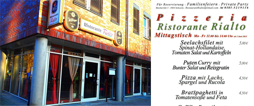 il RISTORANTE "RIALTO" del Vincenzo AVIGNONE