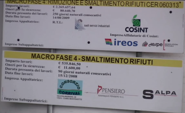 cartello cantiere STOPPANI
