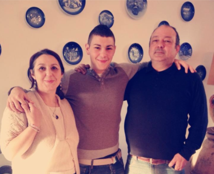 Romeo Antonietta con Iemma Salvatore ed uno dei figli