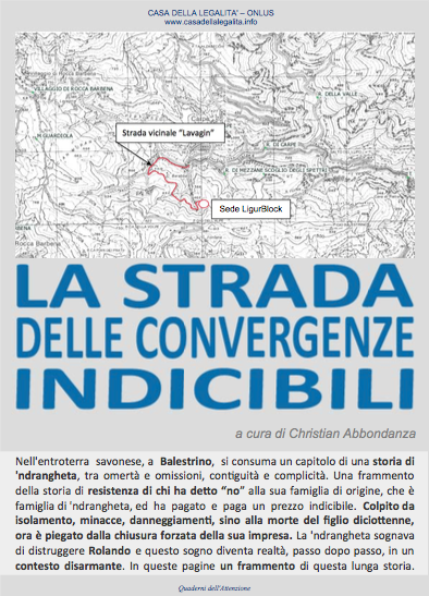 copertina LA STRADA DELLE CONVERGENZE INDICIBILI