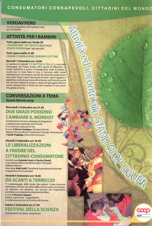 La coop è proprio tanto ambientalista... come una betoniera rovente La coop è proprio tanto ambientalista... come una betoniera rovente